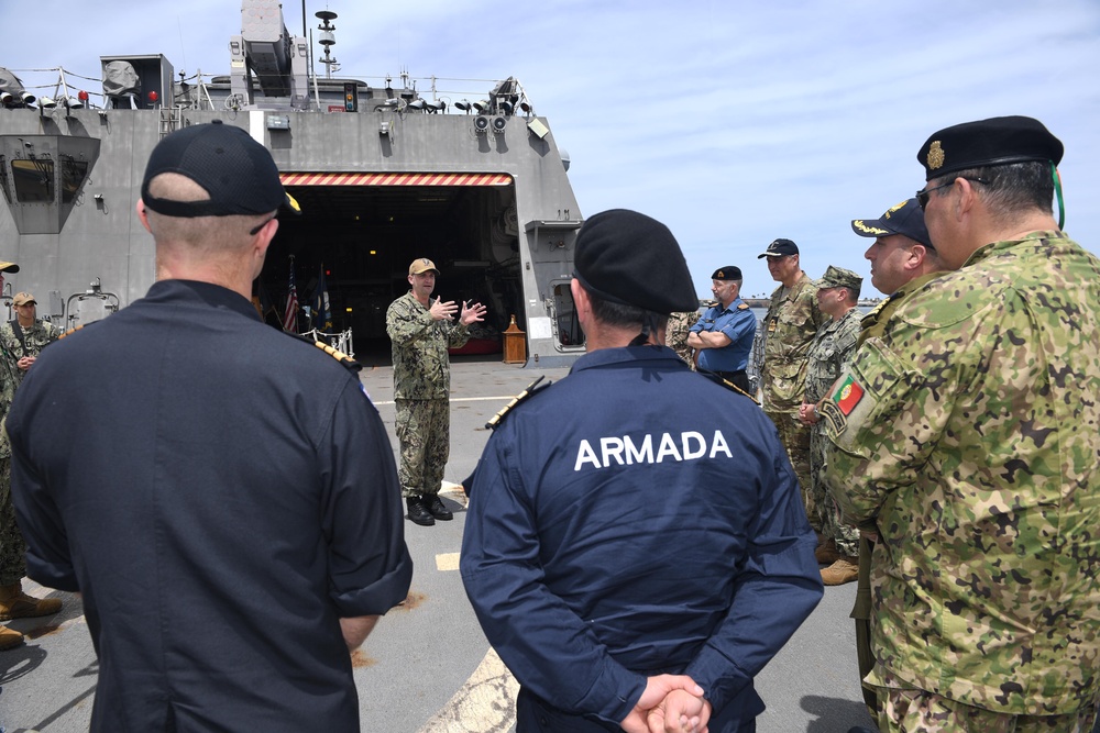 Naval Station Mayport Hosts Tour for DON Foreign Attaches