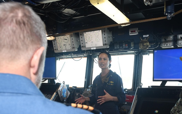 Naval Station Mayport Hosts Tour for DON Foreign Attaches