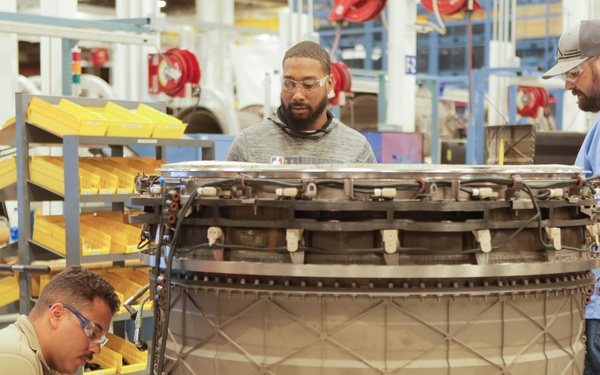 F135 Heavy Maintenance shop at Oklahoma City Air Logistics Complex