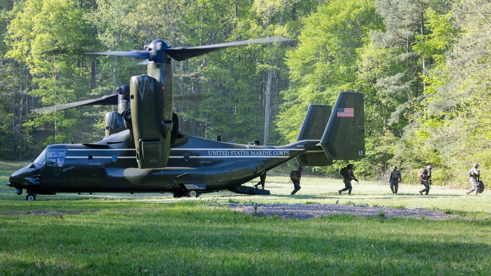 Officer Candidate School Warrior Week: Practice Casualty Evacuation