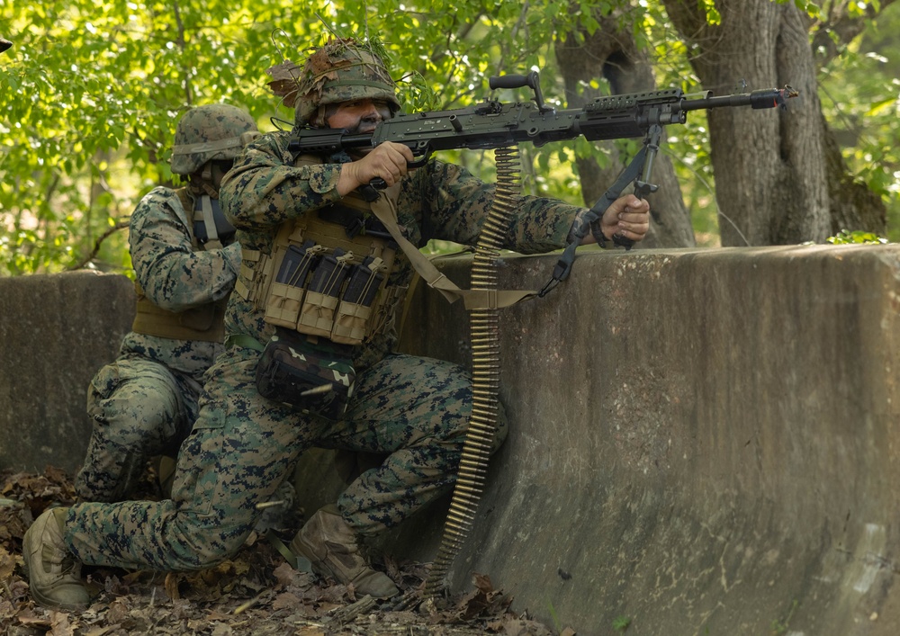 Officer Candidate School Warrior Week: Practice Casualty Evacuation