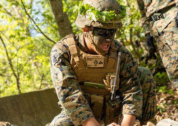 Officer Candidate School Warrior Week: Practice Casualty Evacuation
