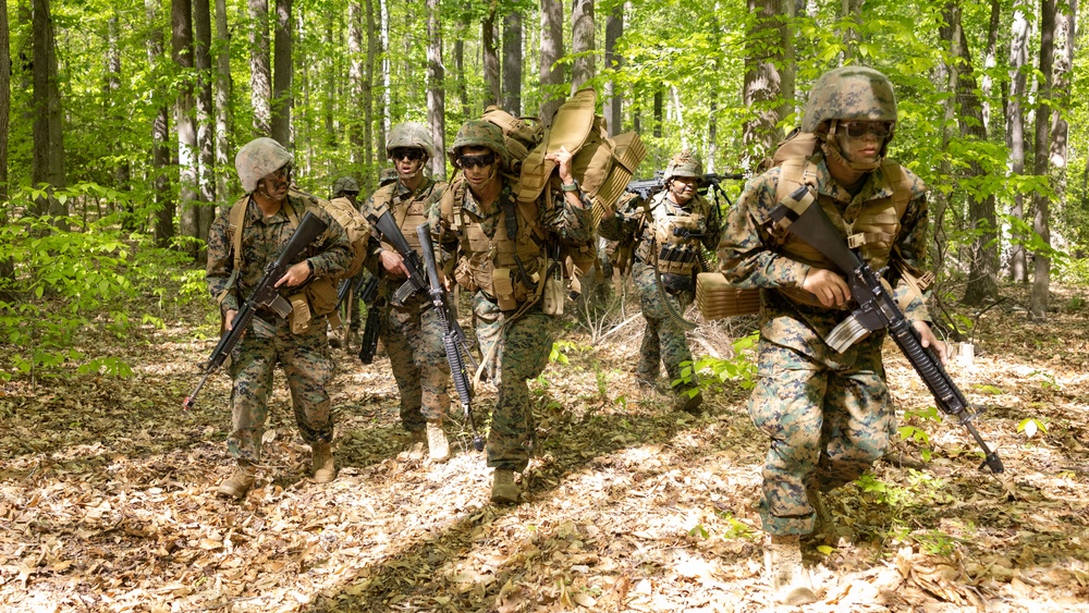 Officer Candidate School Warrior Week: Practice Casualty Evacuation