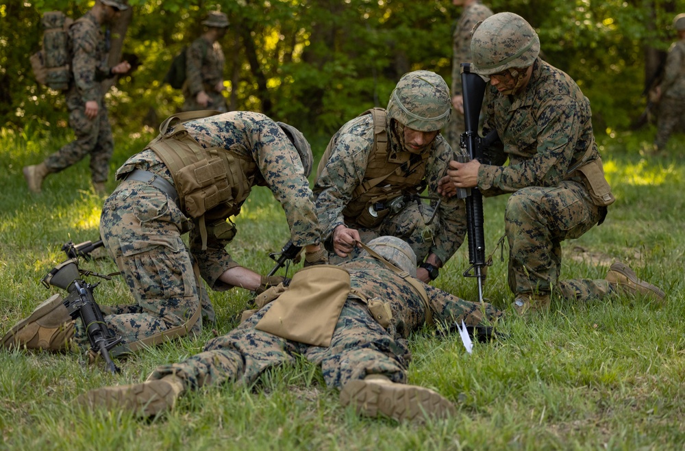 Officer Candidate School Warrior Week: Ambush Attack