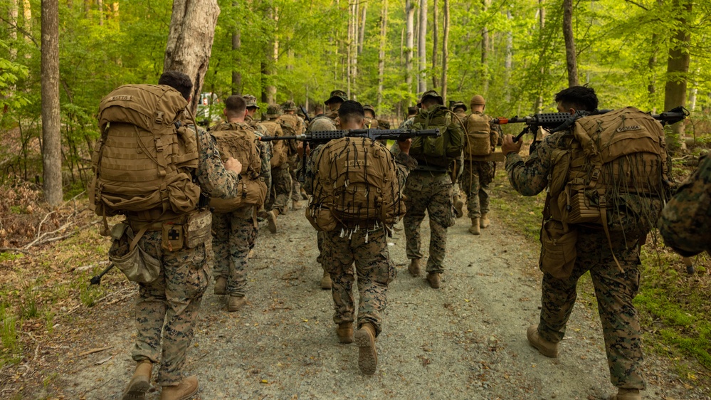 Officer Candidate Course Warrior Week Hike