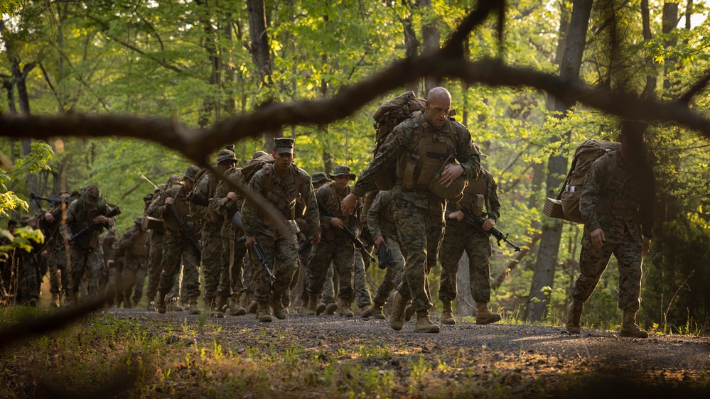 Officer Candidate Course Warrior Week Hike