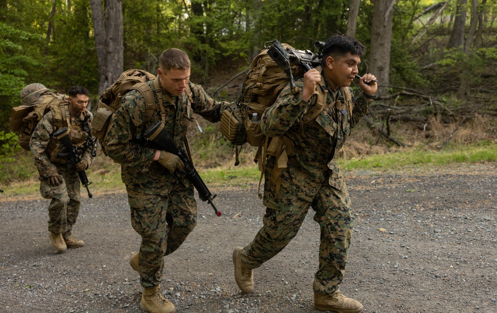 Officer Candidate Course Warrior Week Hike