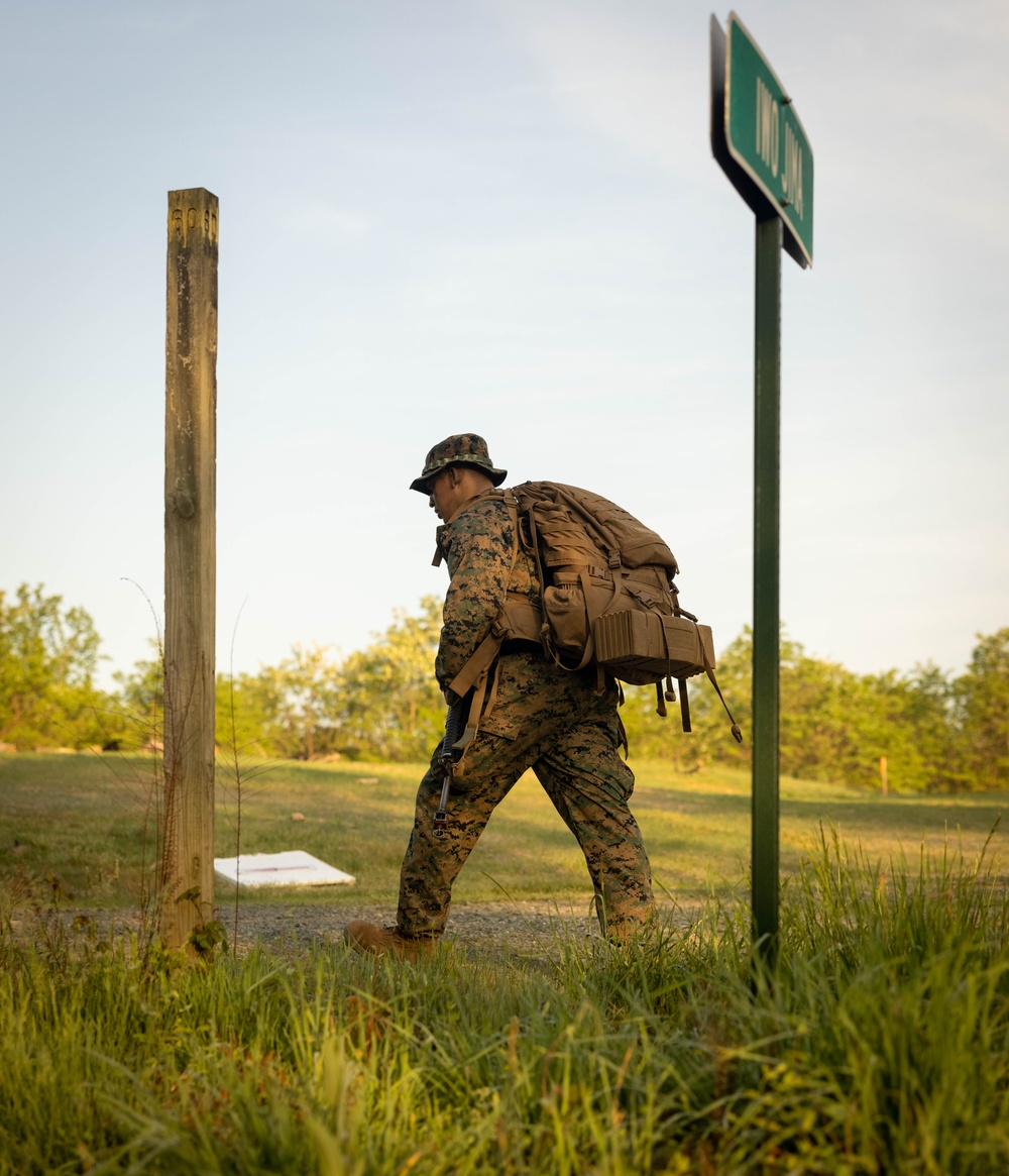 Officer Candidate Course Warrior Week Hike