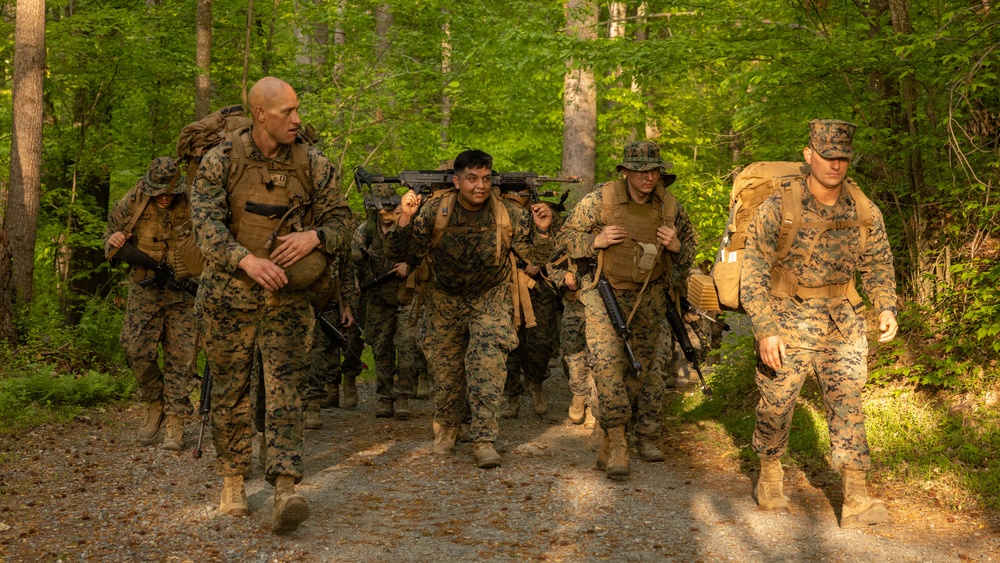 Officer Candidate Course Warrior Week Hike