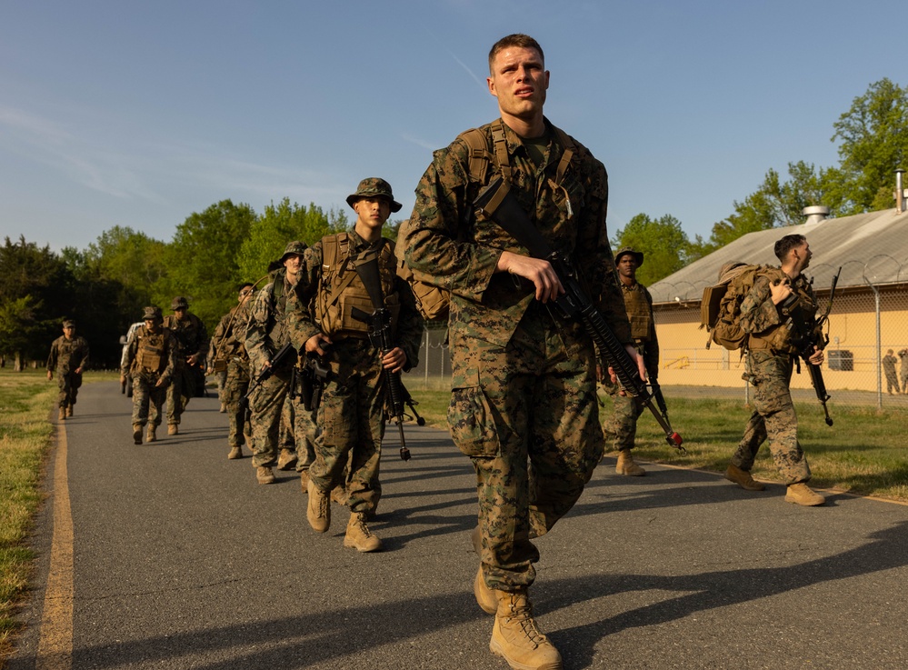 Officer Candidate Course Warrior Week Hike