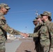 197th Field Artillery Brigade Commander awards soldiers from the 3-197th FAR