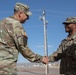 197th Field Artillery Brigade Commander awards soldiers from the 3-197th FAR