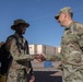 197th Field Artillery Brigade Commander awards soldiers from the 3-197th FAR