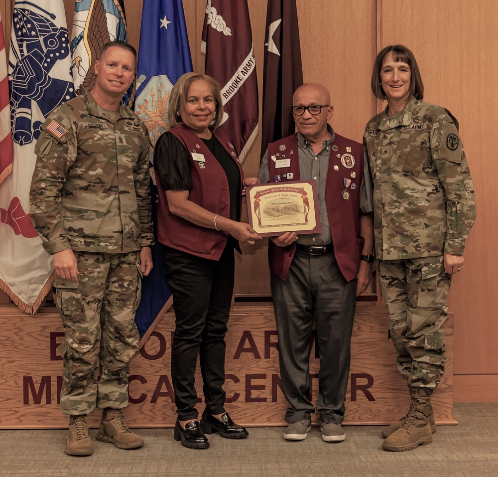 2022 JBSA Volunteer Family of the Year