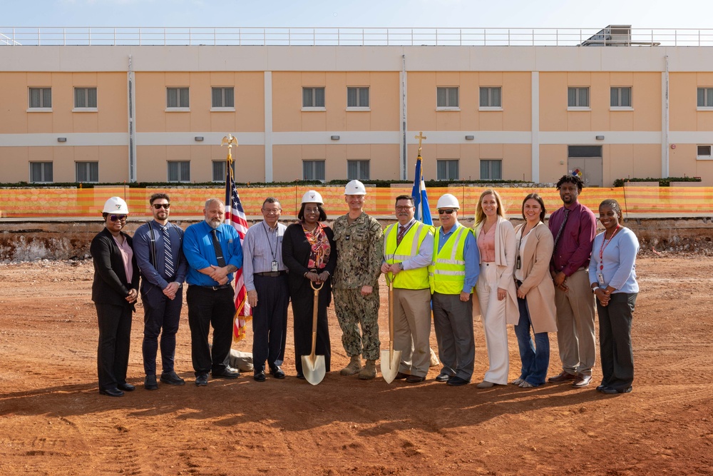 NIWC Atlantic Team Partners in Groundbreaking for Communications Center in Greece