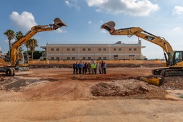 NIWC Atlantic Team Partners in Groundbreaking for Communications Center in Greece