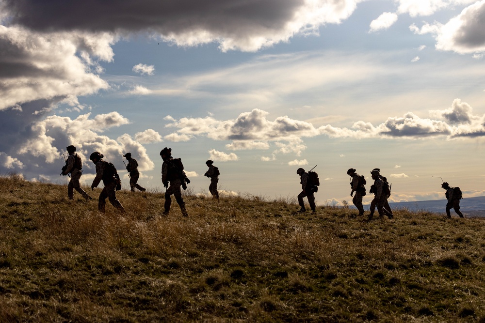 Exercise Garnet Rattler: Marines conduct urban assault at Saylor Creek Range