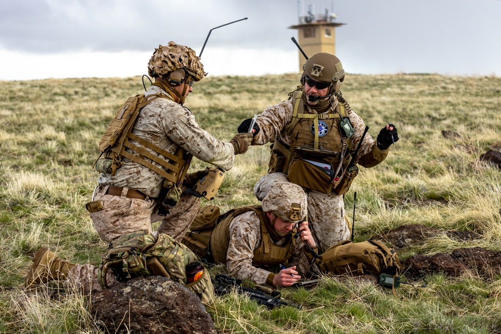 Exercise Garnet Rattler: Marines conduct urban assault at Saylor Creek Range