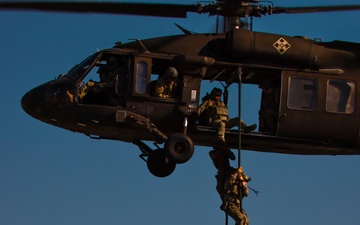 10th Special Forces Group (Airborne) Joint FRIES exercise with 4th Combat Aviation Brigade