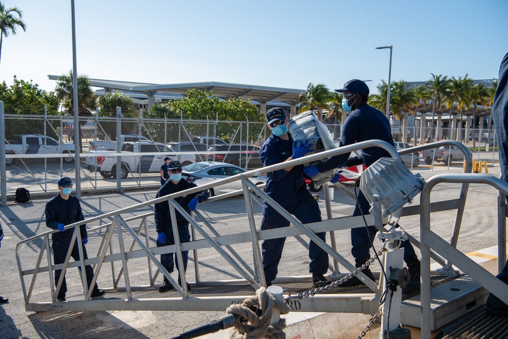 Coast Guard offloads more than $61 million in illegal narcotics at Port Everglades