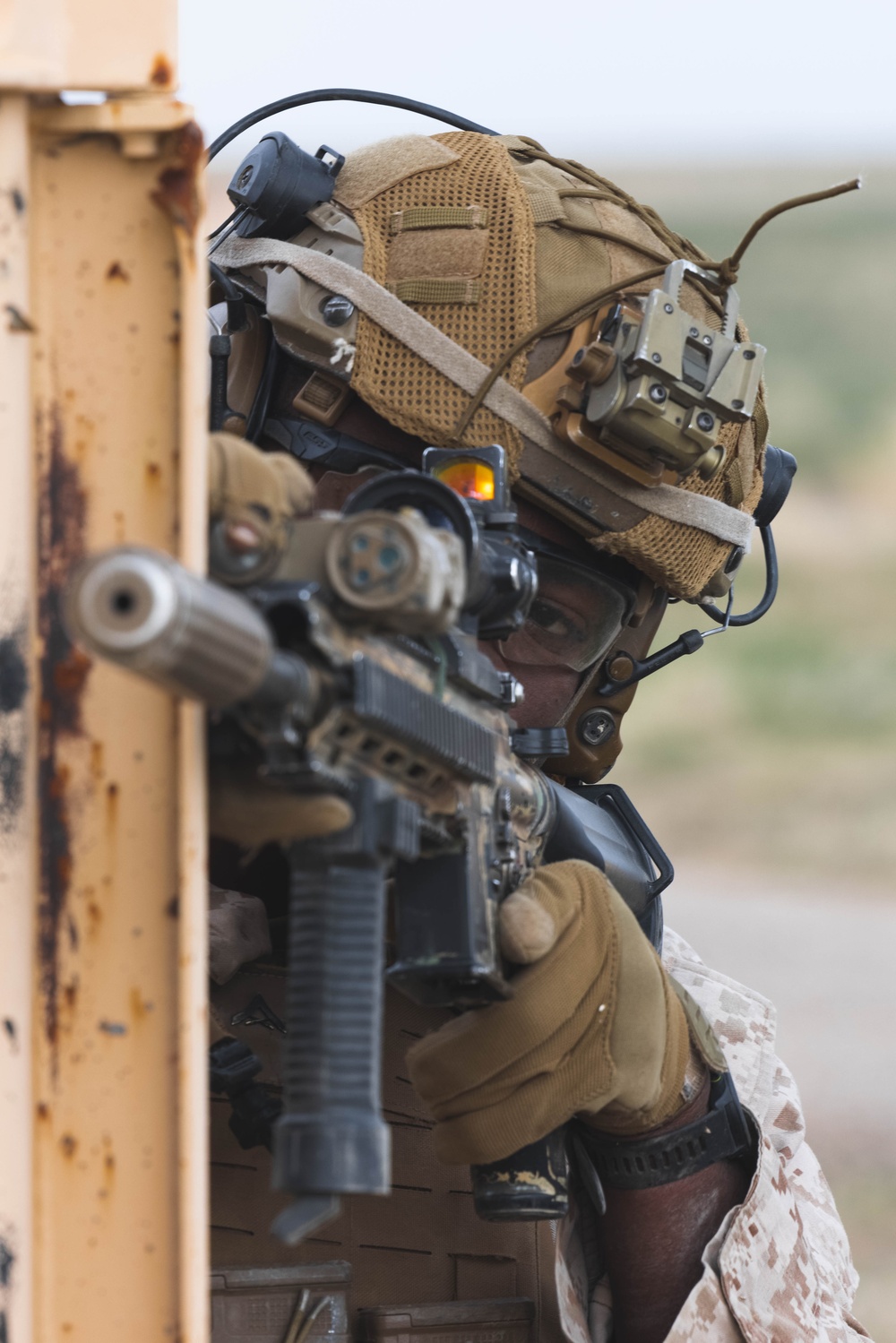 Exercise Garnet Rattler: Marines coordinate close air support