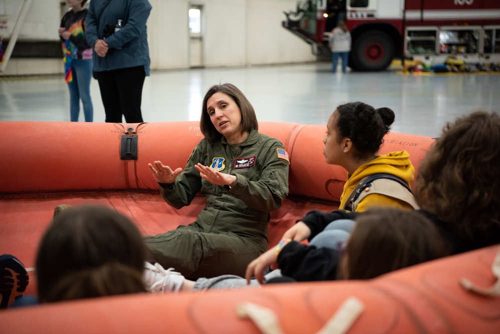 128th Air Refueling Wing Impacts Youth with Boy and Girl Scouts of America