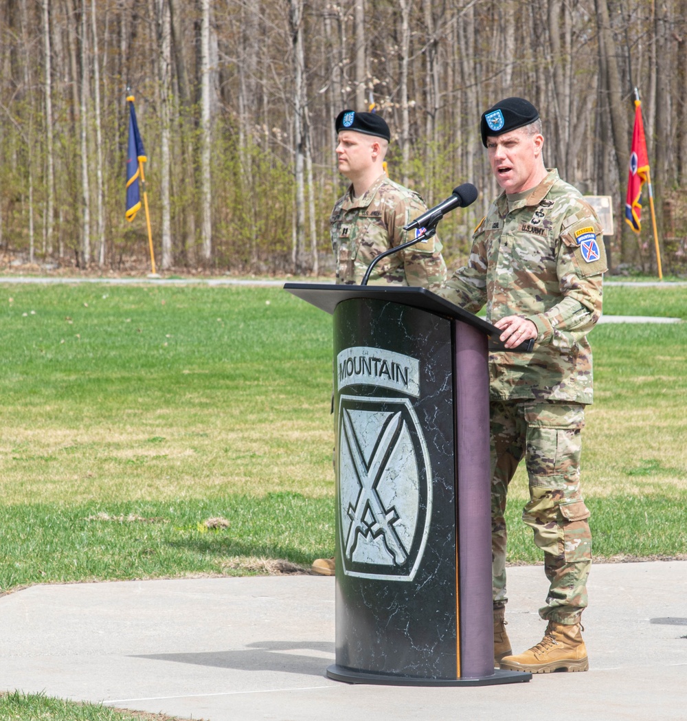 10th Mountain welcomes new Division Deputy Commander