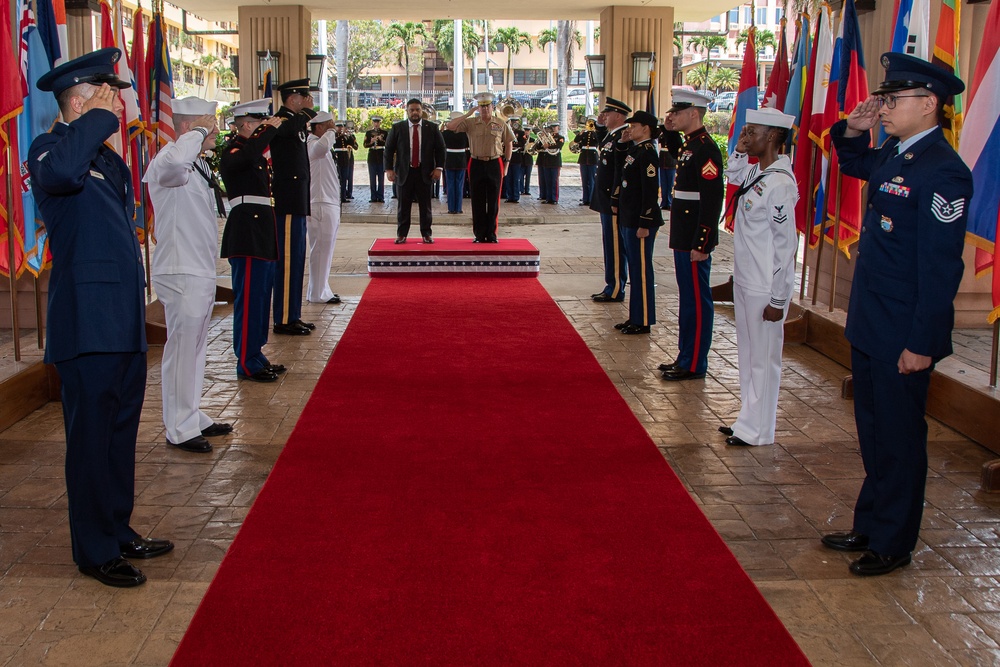 President of Nauru Visits USINDOPACOM