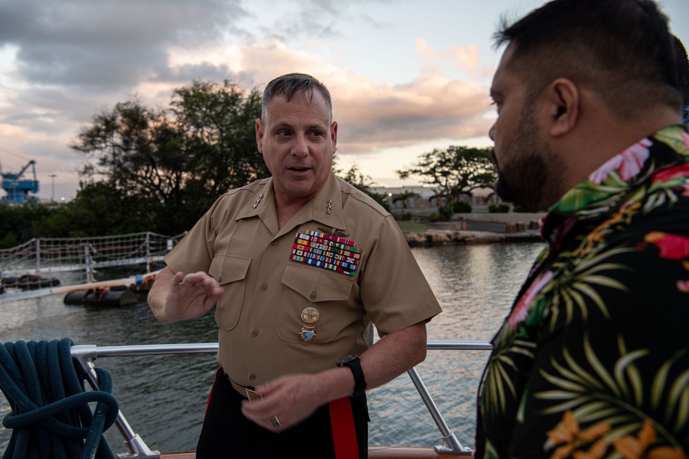 President of Nauru Visits USINDOPACOM