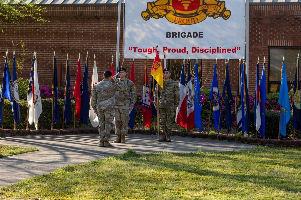 Headquarters and Headquarters Battery, 18th Field Artillery Brigade holds change of command ceremony