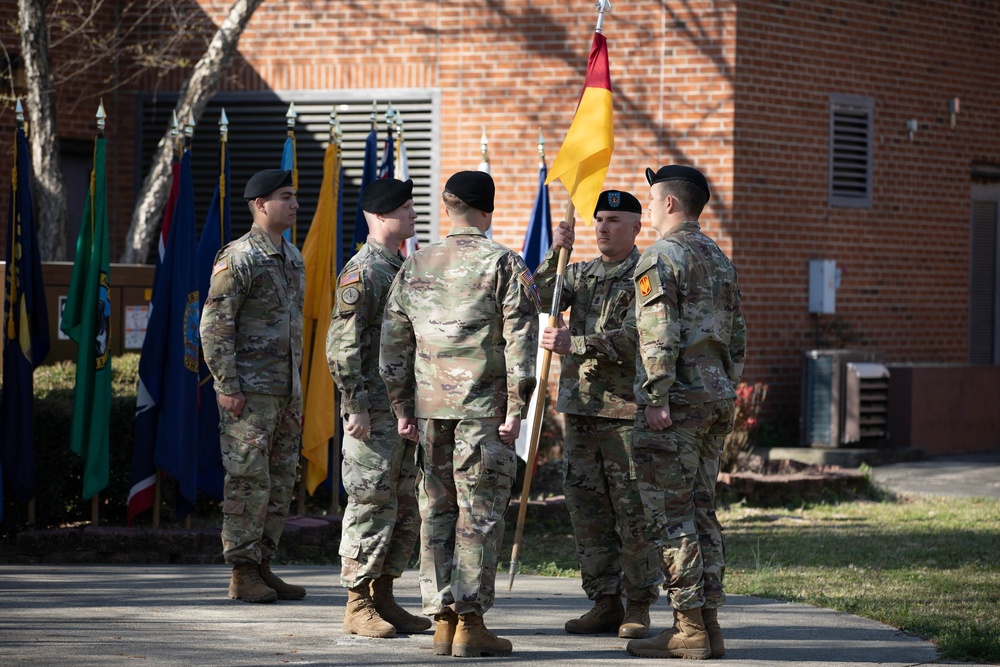 Headquarters and Headquarters Battery, 18th Field Artillery Brigade holds change of responsibility ceremony