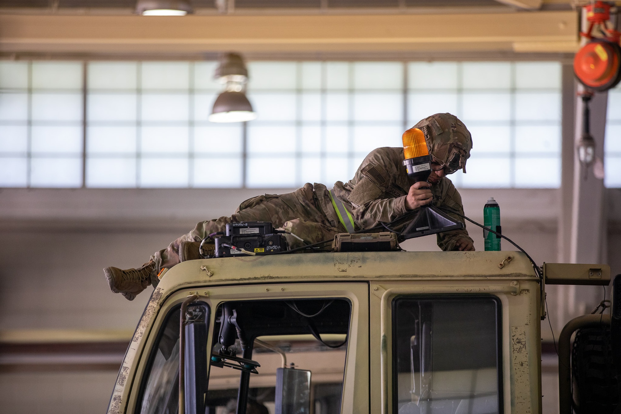 DVIDS - Images - JRTC 23-07 MILES Gear Installation [Image 2 of 4]