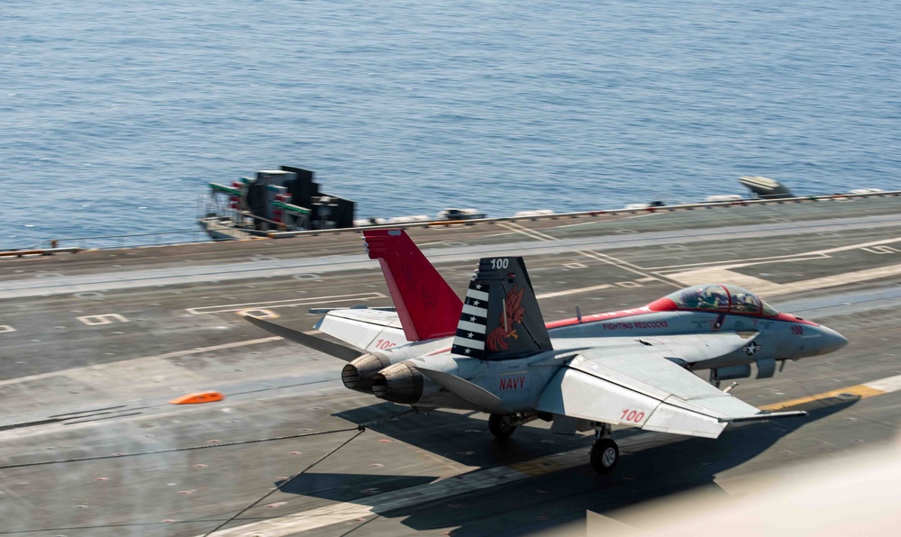 350,000th Landing Aboard Nimitz