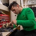 U.S. Navy Sailor Repairs Microphone