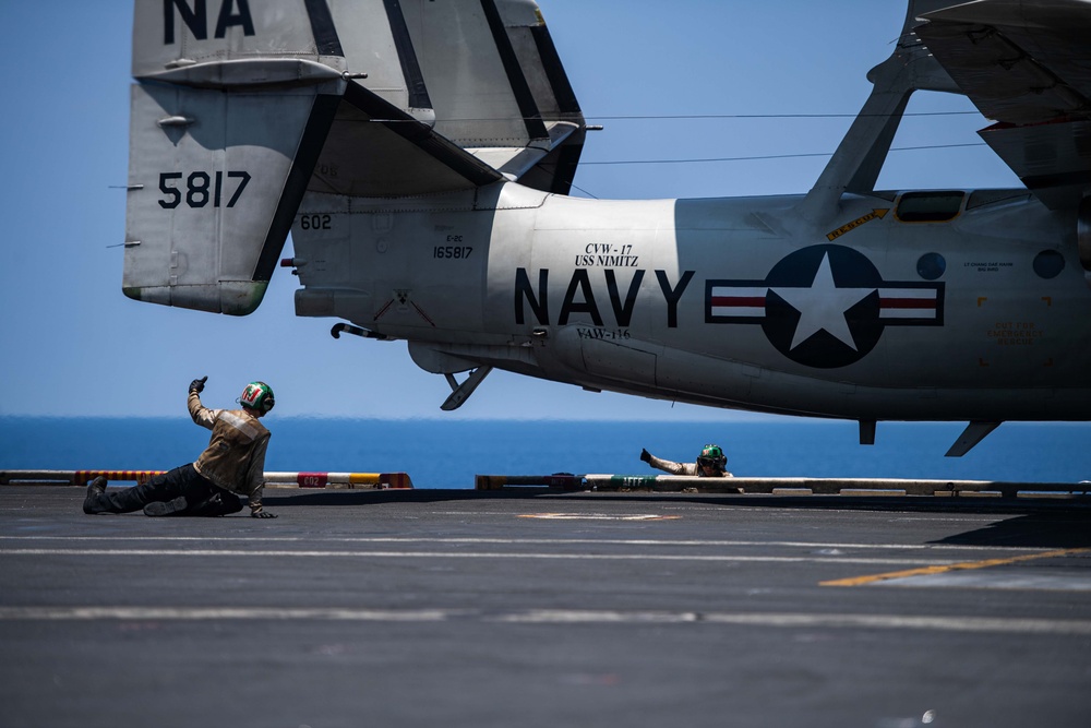 Nimitz Conducts Flight Operations