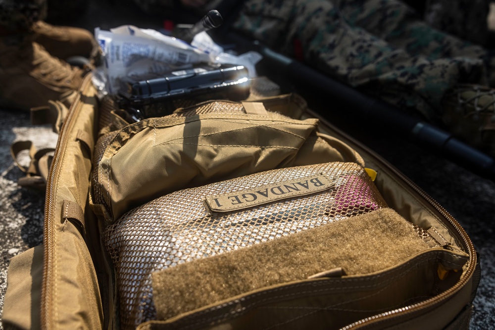 CJLOTS execute a MEDEVAC Drill, prepare for a convoy, and land a causeway ferry on the beach in preparation for Balikatan 23