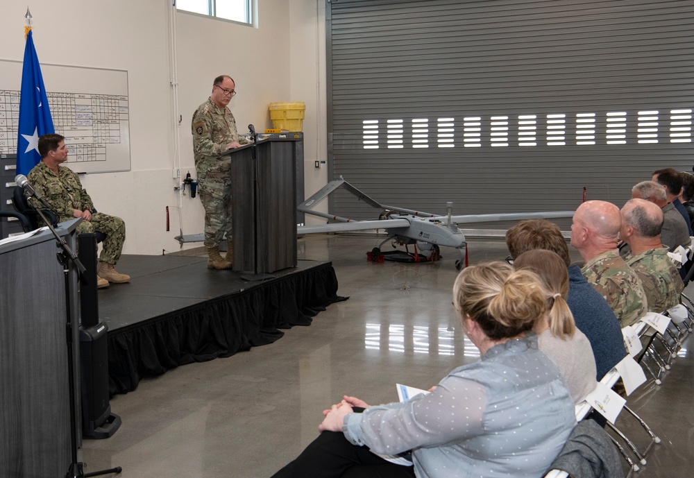 Oregon National Guard Unmanned Aerial Systems Operating Facility Official Dedication in Boardman