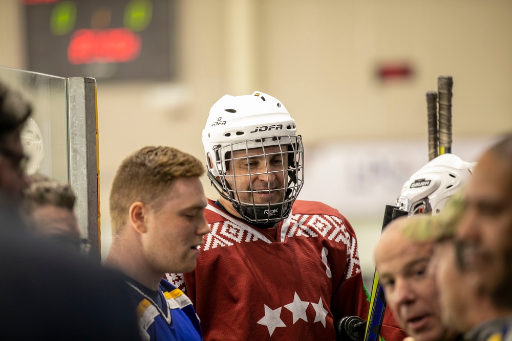 IceRays Invite Army Depot to Stars & Stripes Hockey Game, Article