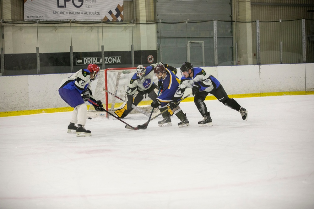 IceRays Invite Army Depot to Stars & Stripes Hockey Game, Article