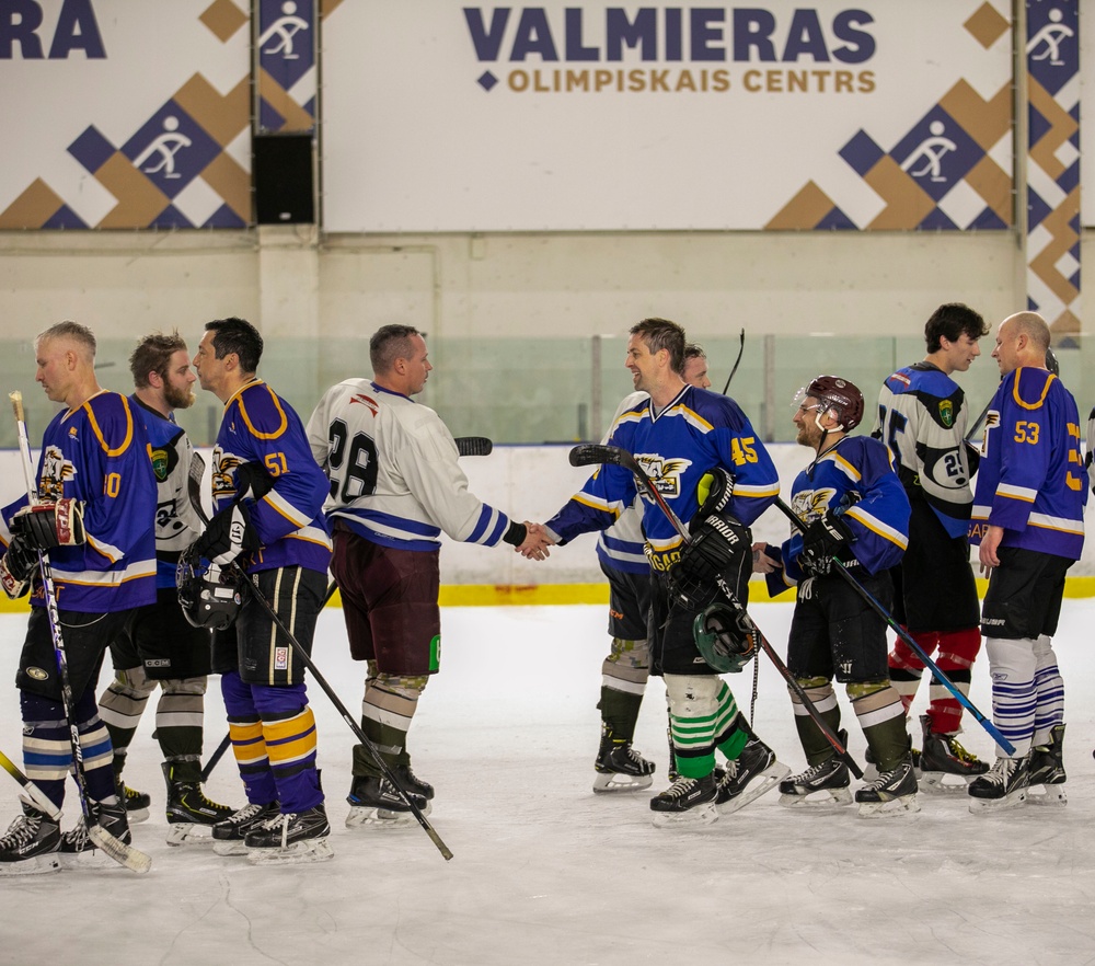 IceRays Invite Army Depot to Stars & Stripes Hockey Game, Article