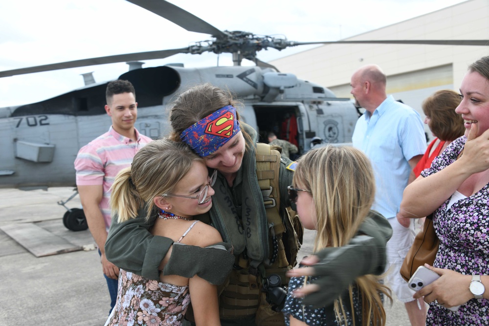 Helicopter Maritime Strike Squadron 46 Homecoming