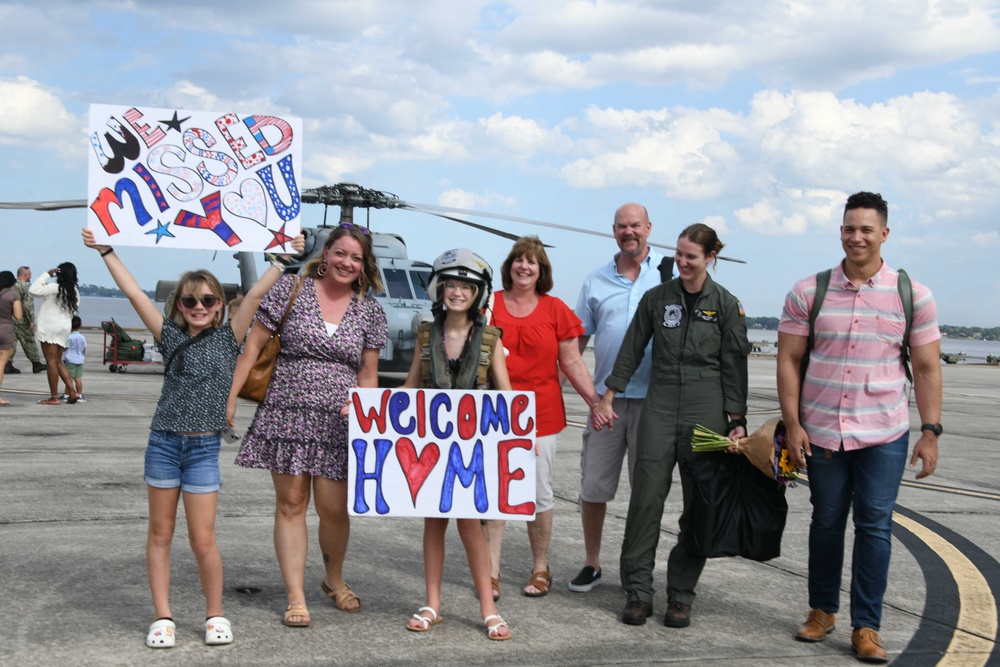 Helicopter Maritime Strike Squadron 46 Homecoming