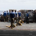 USS Bataan and 26th MEU Conduct Resupply At-Sea