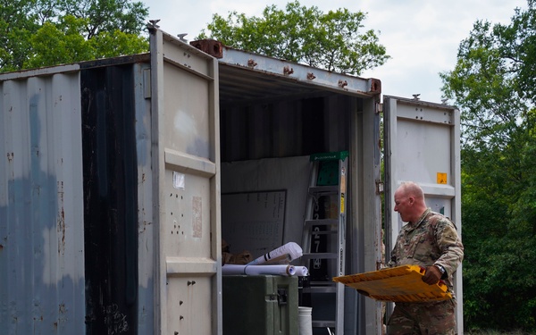 III Armored Corps jumps the TAC during Warfighter 23-4 at Fort Hood