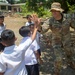 Balikatan 23 | U.S Army Soldiers with USAID representatives tour schools in Fort Magsaysay, Philippines