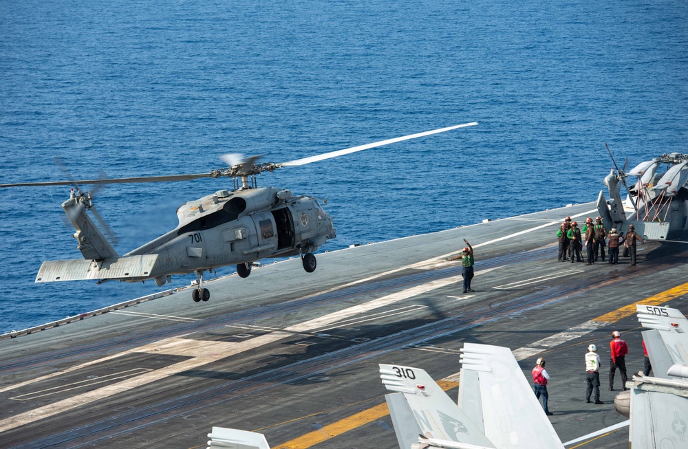 Nimitz Conducts Flight Operations