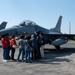 35th Fighter Wing F-16 Fighting Falcon pilots build relations through aircraft tour