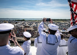 USS George H.W. Bush (CVN 77) Returns from Deployment