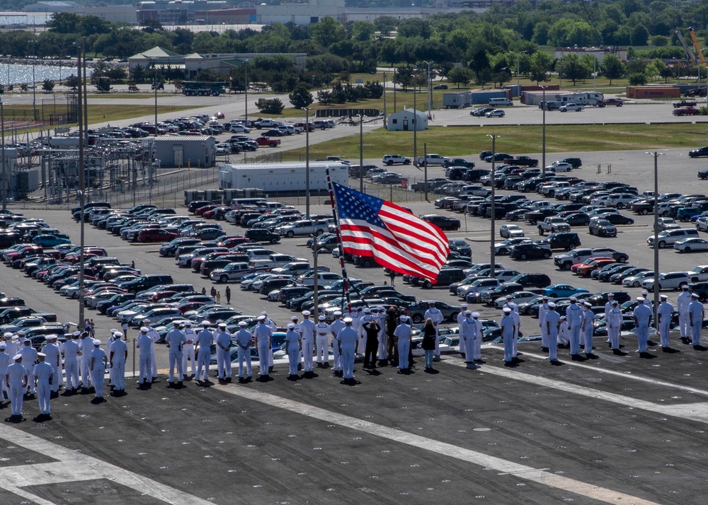 USS George H.W. Bush (CVN 77) Returns from Deployment