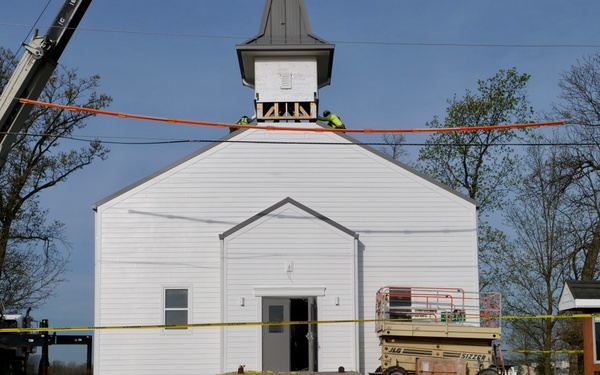 Post Chapel repaired after tornado
